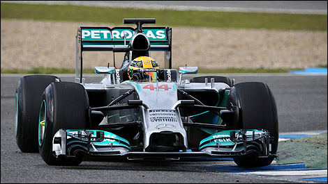 F1 Mercedes W05 Lewis Hamilton