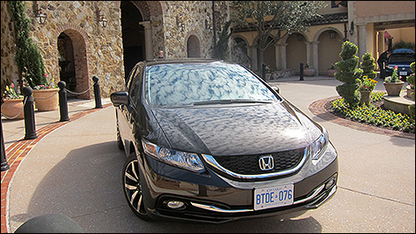 2014 Honda Civic 3/4 view