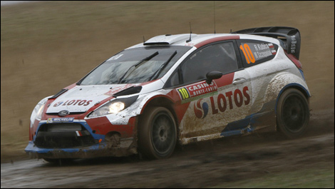 Robert Kubica, Ford Fiesta RS WRC