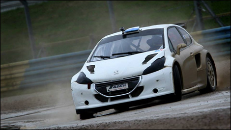 Jacques Villeneuve, Albatec Racing Peugeot 208