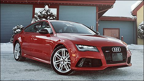 2014 Audi RS 7 3/4 view