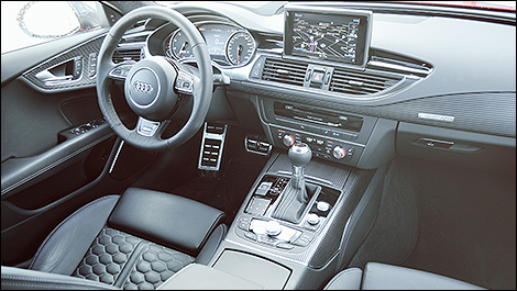 2014 Audi RS 7 cabin