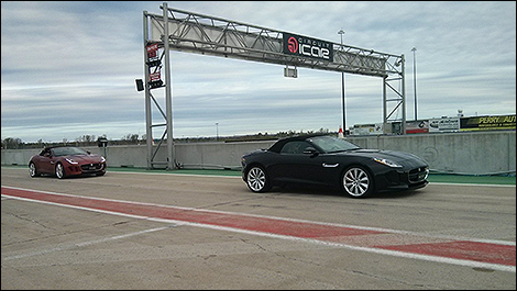 Jaguar F-Type circuit ICAR