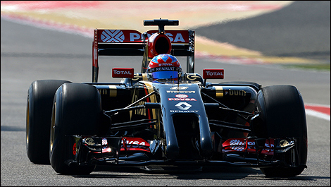 F1 Lotus E22 Romain Grosjean
