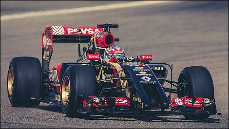 F1 Lotus E22 Romain Grosjean