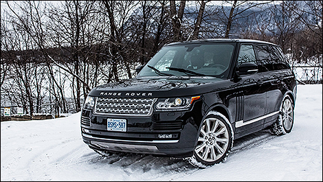 2014 Range Rover Supercharged 3/4 view