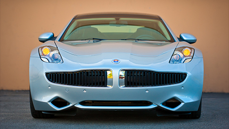 Fisker Karma front view