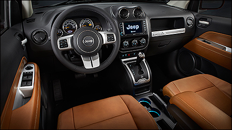 2014 Jeep Compass Limited cabin