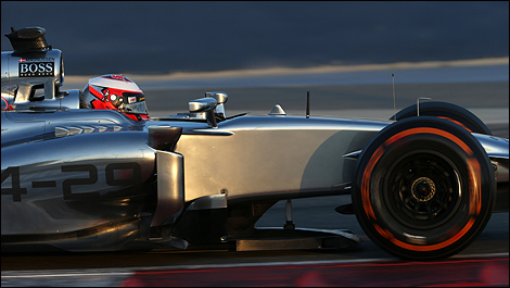 F1 Bahrain texte 2014 Kevin Magnussen, McLaren