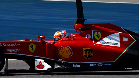 F1 2014 winter testing Bahrain Kimi Raikkonen, Ferrari