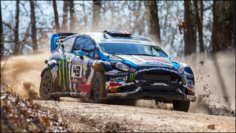 Ken Block, Ford Fiesta Rally America 100 Acre Wood