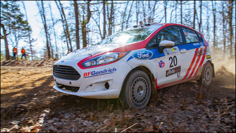 Andrew Comrie-Picard, Ford Fiesta 100 Acre Wood Rally America