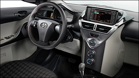 2014 Scion iQ cabin