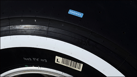 Pirelli F1 tire sticker them