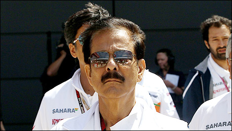 F1 Sahara Force India Subrata Roy