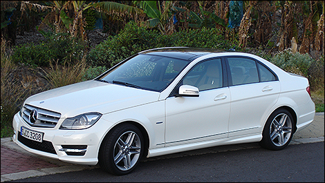 2012 Mercedes-Benz C-Class 3/4 view