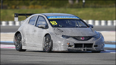 Honda Civic WTCC Le Castellet