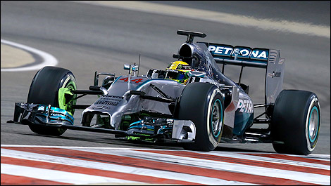 F1 Mercedes W05 Lewis Hamilton