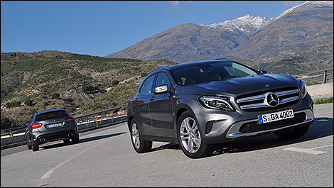 2015 Mercedes GLA-Class 250 4MATIC 3/4 view