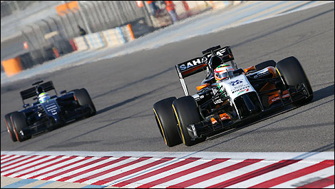F1 Williams Bahrain Sahara Force India