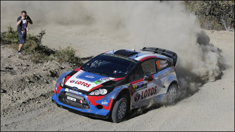 Robert Kubica, Ford Fiesta RS WRC, Mexico