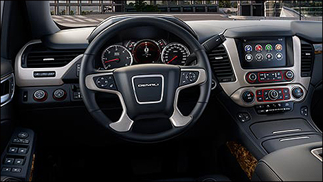 2015 GMC Yukon XL Denali cabin