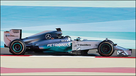 F1 Mercedes W05 Nico Rosberg