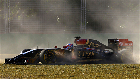 F1 Lotus E22 Renault Pastor Maldonado