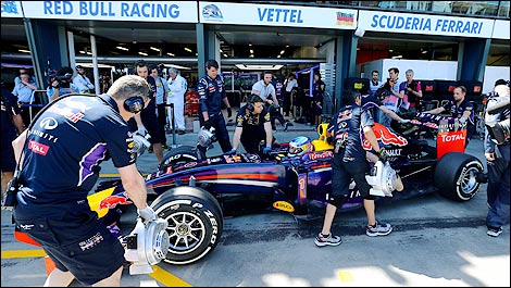 F1 Red Bull RB10 Renault Sebastian Vettel