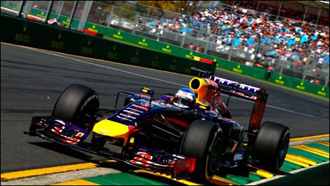 Sebastian Vettel, Red Bull RB10, Australian Grand Prix, F1