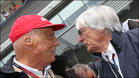 F1 Bernie Ecclestone Germany Niki Lauda