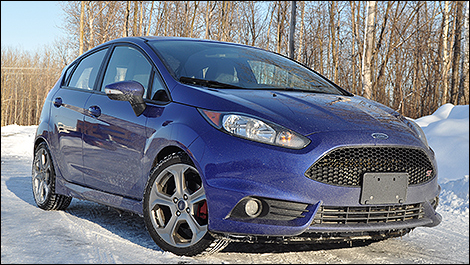 2014 Ford Fiesta ST 3/4 view