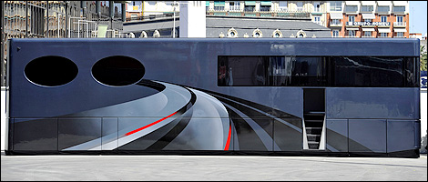 F1 motorhome Bernie Ecclestone