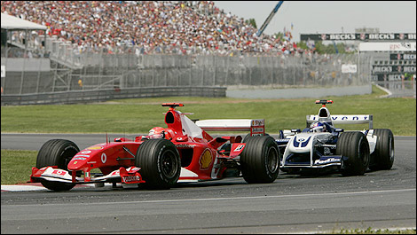 F1 2004 Michael Schumacher Ferrari Canada Juan Pablo Montoya Williams