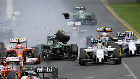 F1 Kamui Kobayashi Caterham Australian grand prix
