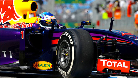 F1 Infiniti Red Bull Racing Sebastian Vettel