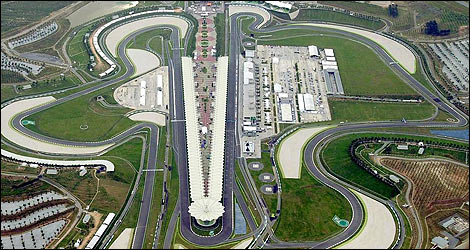 F1 Sepang track Malaysia