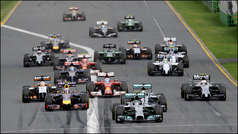 F1 Australian Grand Prix 2014