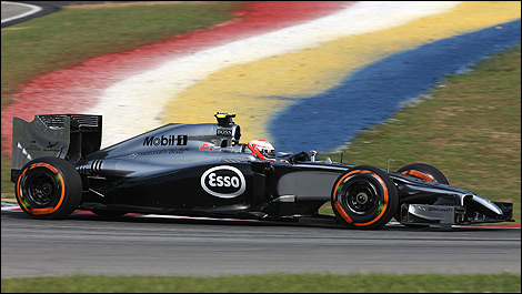F1 McLaren MP4-29 Malaysia Kevin Magnussen
