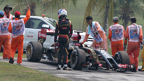 F1 Lotus Pastor Maldonado
