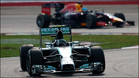 Nico Rosberg, Mercedes W05, Malaysian Grand Prix, Sepang International Circuit, F1
