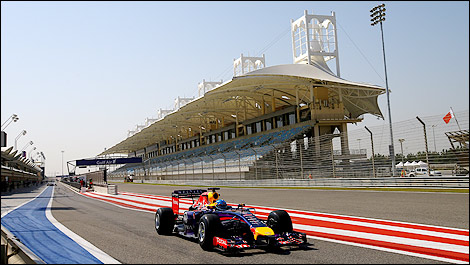 F1 Red Bull RB10 Bahrain Sebastian Vettel