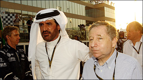 F1 Jean Todt FIA Abu Dhabi Mohammed Bin Sulayem