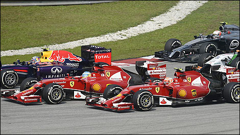 F1 Ferrari Malaysian Grand Prix