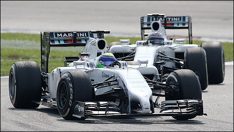 F1 Felipe Massa Williams Martini Valtteri Bottas