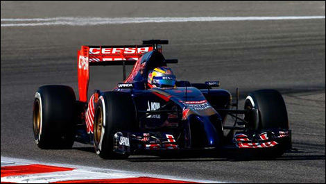 Jean-Eric Vergne, Toro Rosso STR9 Bahrain F1