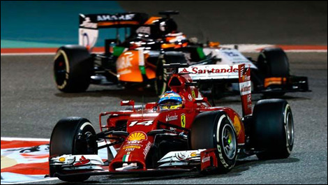 Fernando Alonso, Ferrari F14-T, Bahrain, F1
