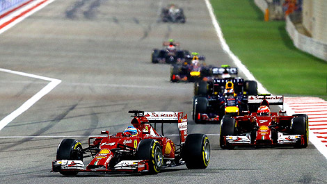 F1 Ferrari F14 T Bahrain