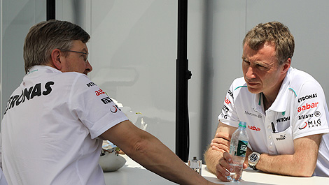 F1 Bob Bell Mercedes AMG Ross Brawn