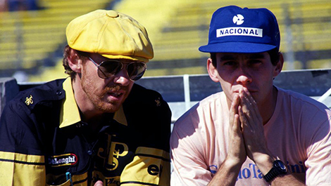 F1 Ayrton Senna Steve Hallam